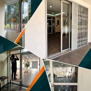 Mantenimiento de puertas, accesos y ventanas – Facultad de Ingeniería Química de la Universidad Central del Ecuador